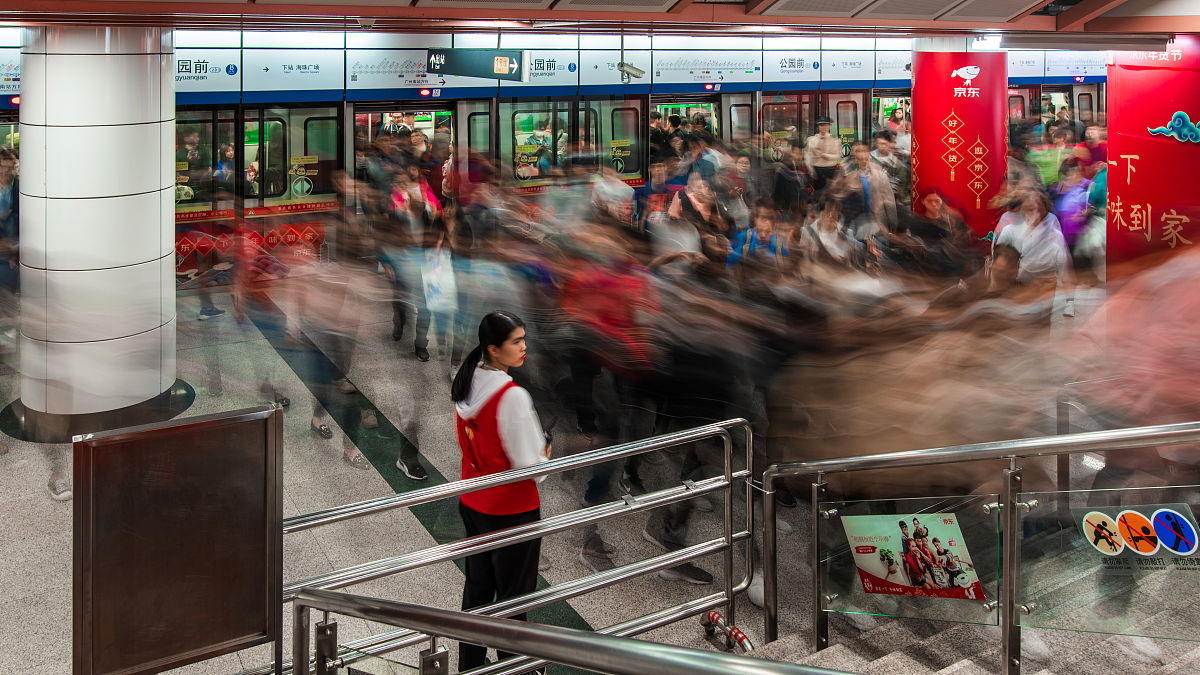 2020年522广州暴雨地铁13号线