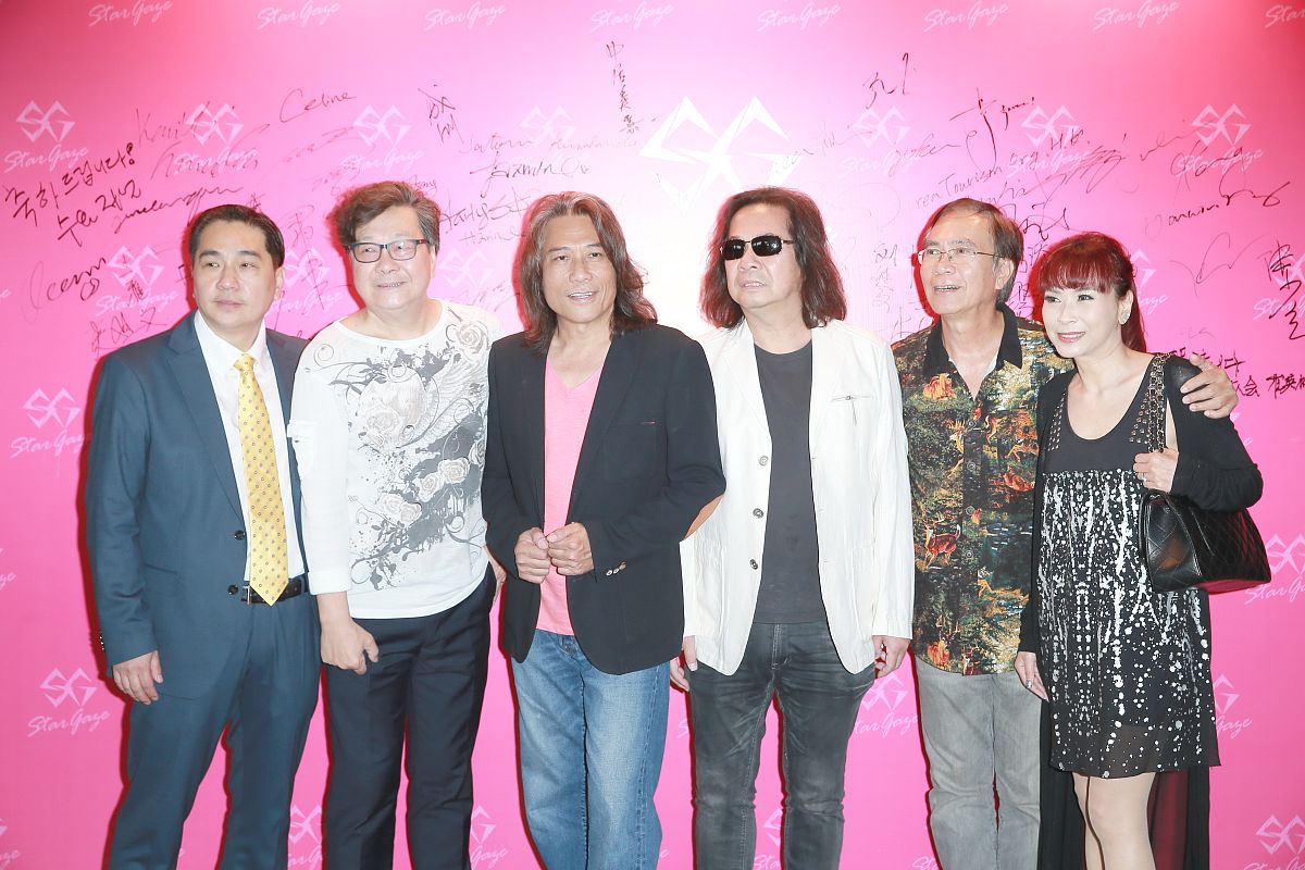 2014年7月29日,香港,星淘娱乐集团举行记招.