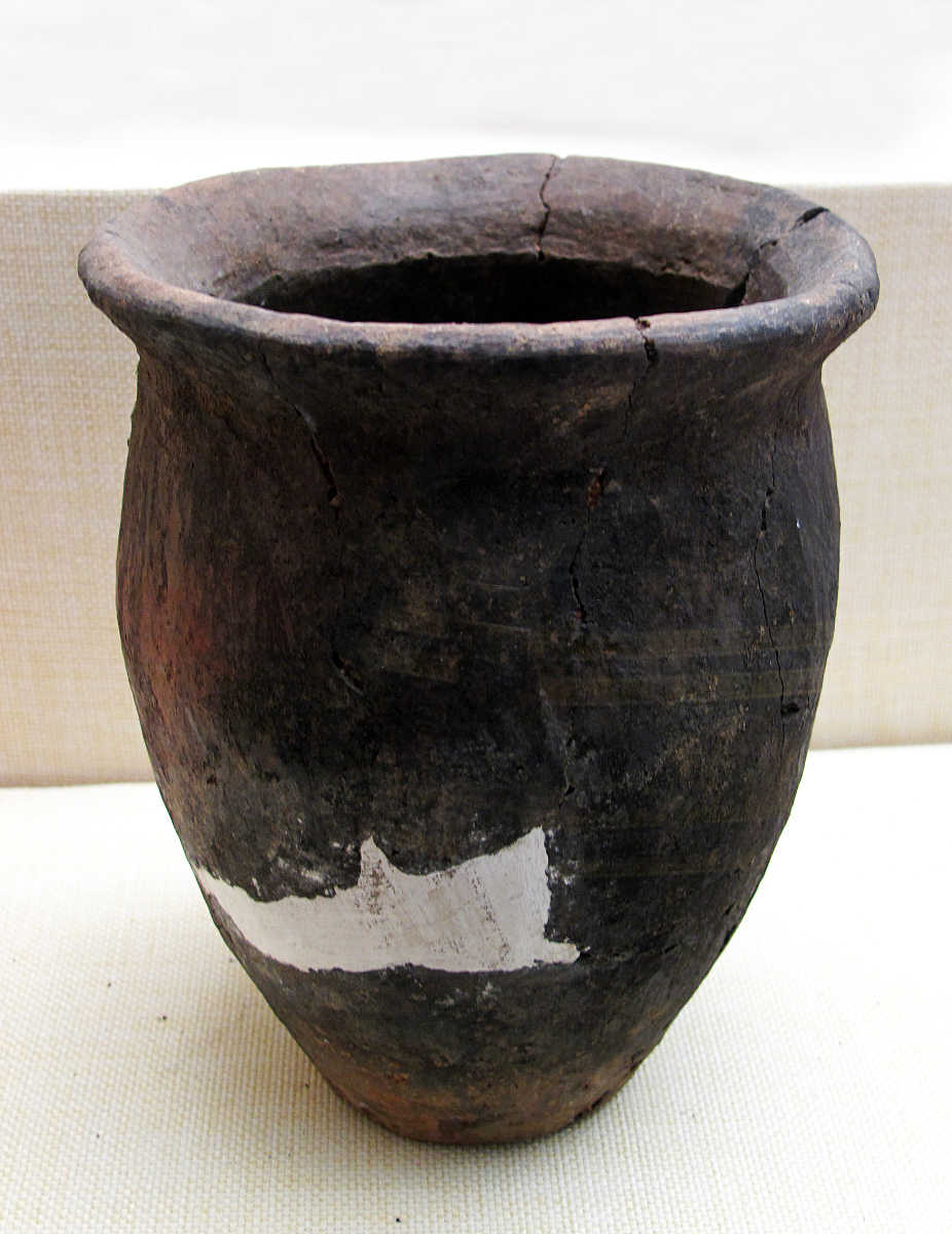 ***_***2013年09月04日 ,内蒙古满洲里市,扎赉诺尔博物馆,陶罐,汉代,