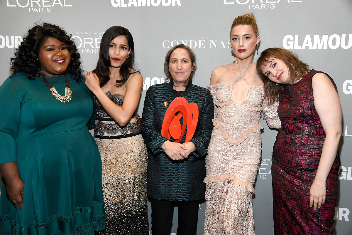 当地时间2016年11月14日,洛杉矶,2016年度魅力女性(glamour women of 