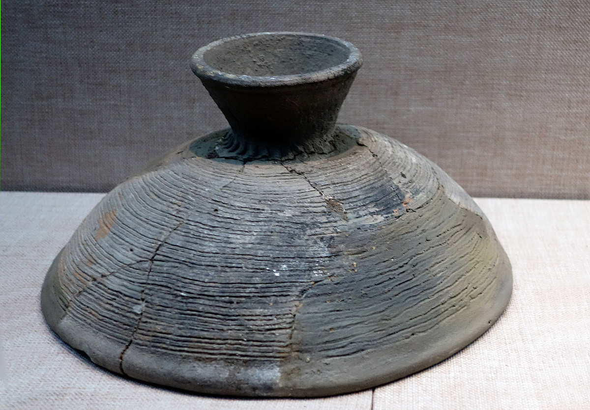 ***_***器盖,新石器时代·王墓山下类型.距今约6200-6000年,凉城县王