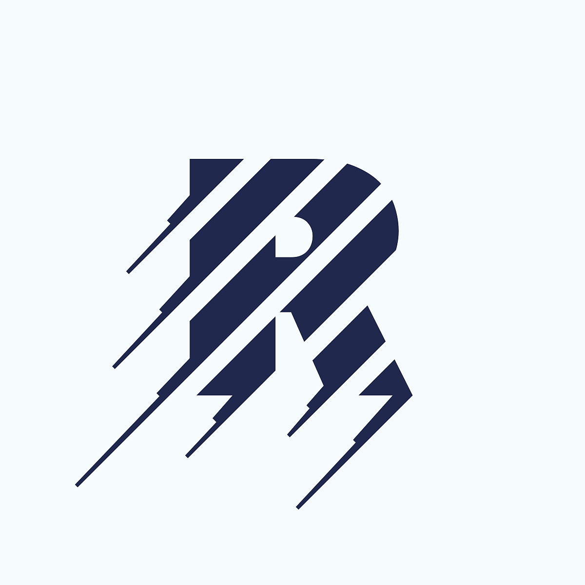 r letter icon design template.
