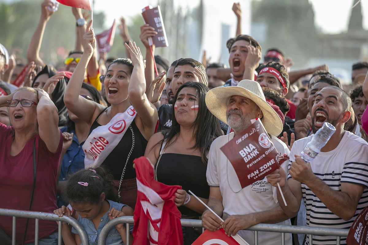 2019年7月14日,埃及,2019非洲杯半决赛,塞内加尔vs突尼斯.tunis, tuni