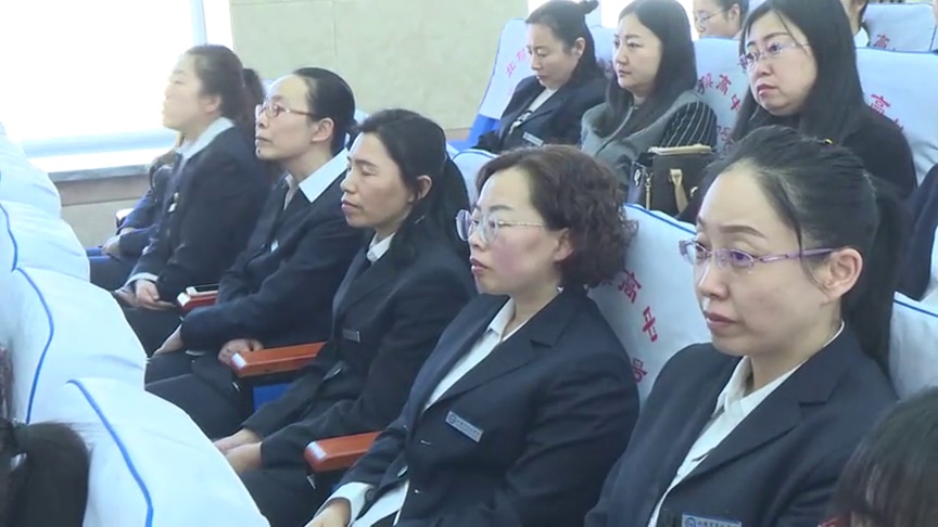 北镇高中庆祝第109个国际劳动妇女节