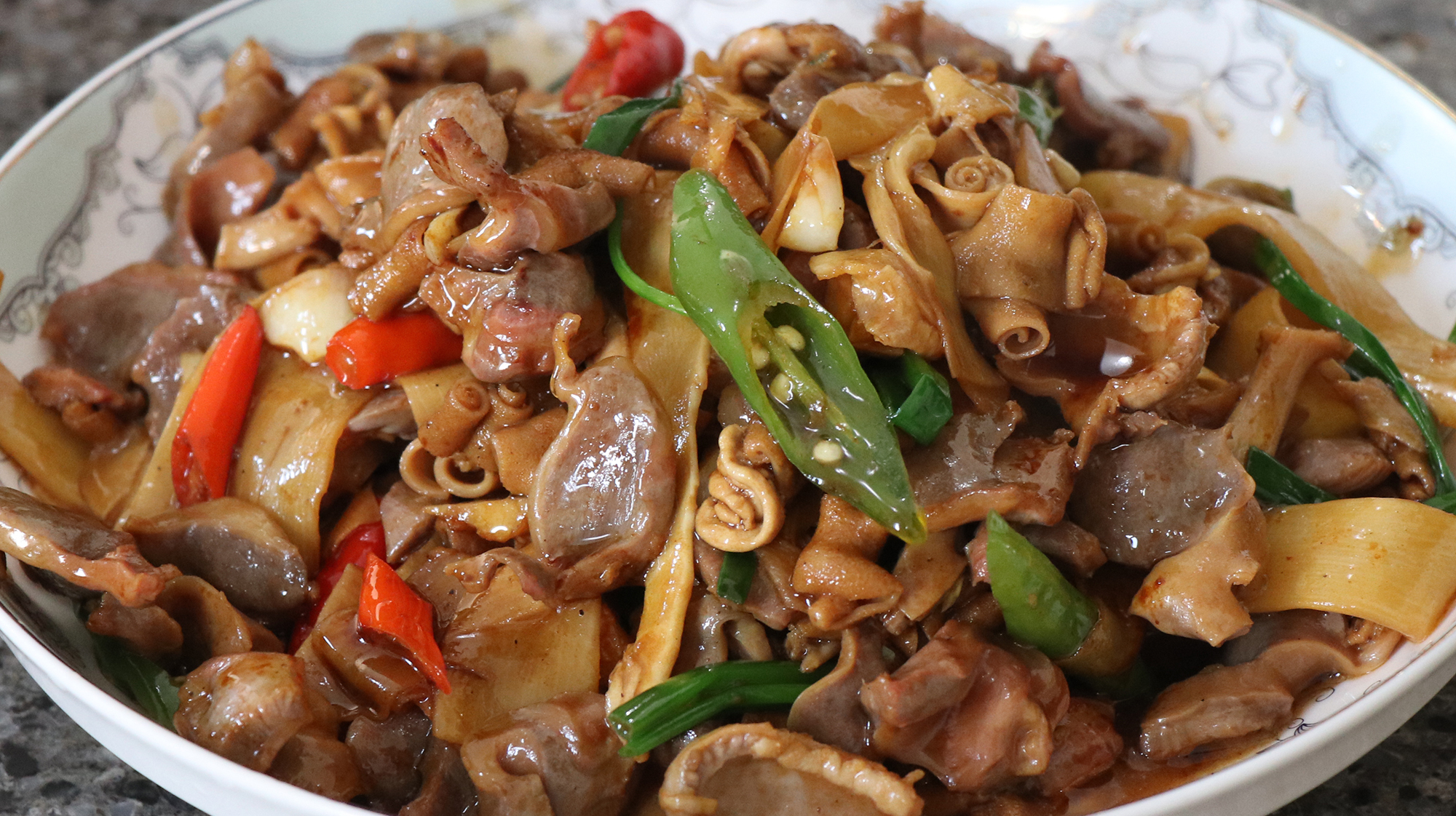 鸡杂这样做太好吃了,香辣滑嫩无异味,下酒下饭都不错