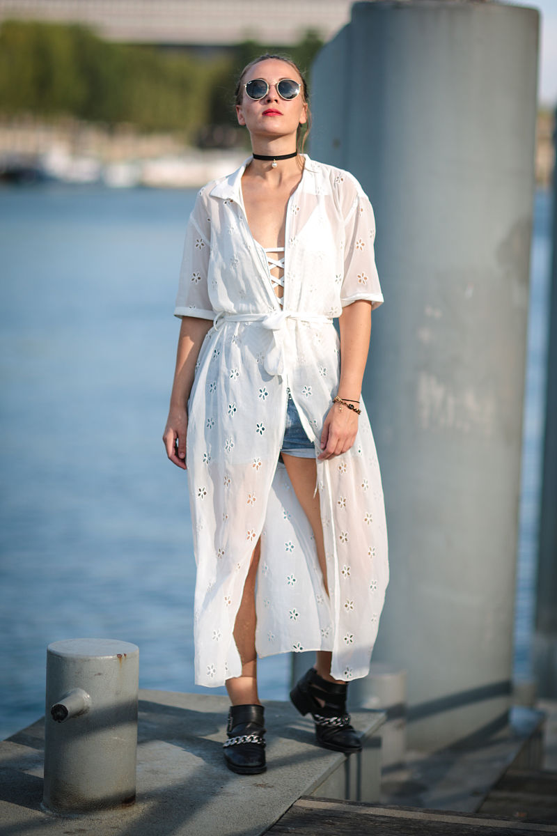 paris, france - september 03:  amelie lloyd (fashion and lifesty