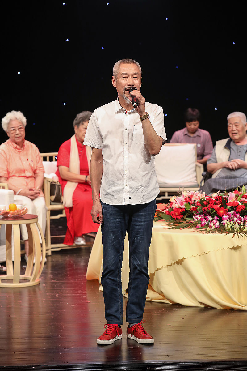 2019年8月29日,北京,电影《一切如你》举行首映礼.刘佩琦