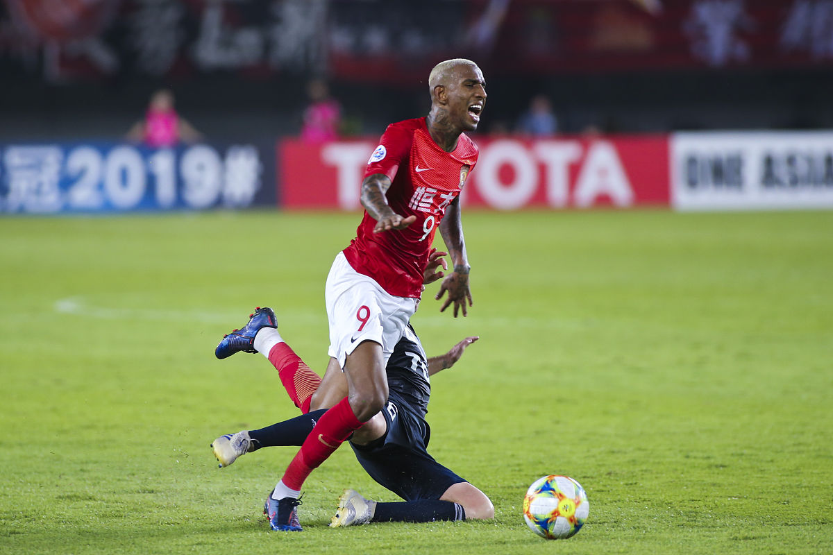 2019年4月10日,广东广州,2019亚冠小组赛f组,广州恒大淘宝4-0墨尔本胜