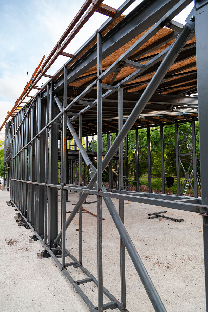 写一篇不少于500词建造一个钢框架车库优势的文章