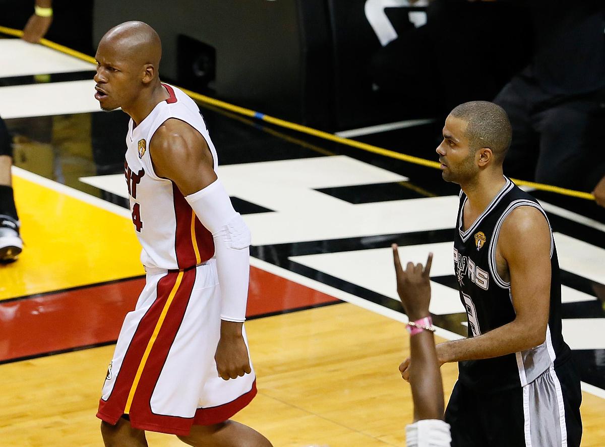 2013年6月18日,美国迈阿密,12/13nba总决赛第6场,圣安东尼奥马刺vs迈