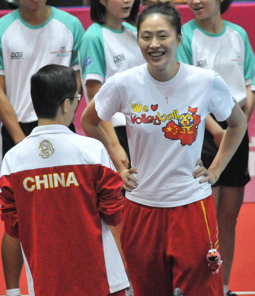 2013年8月9日,香港特别行政区九龙城区,2013世界女排大奖赛香港站,中