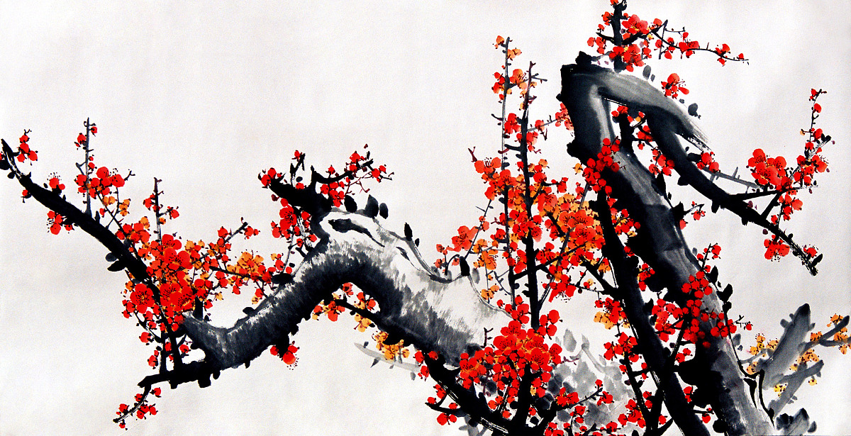 请参考以下内容重新生成一篇不少于800汉字的原创文章。主题是：《沙发背景墙挂什么画对家里风水好三种画适合挂客厅》语言要幽默口语化。牡丹画、山水画、梅花图