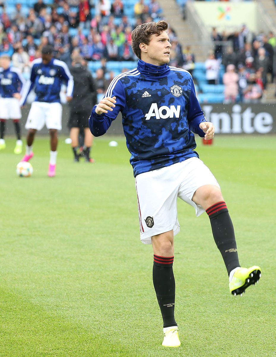 oslo, norway - july 30: victor lindelof of manchester united war