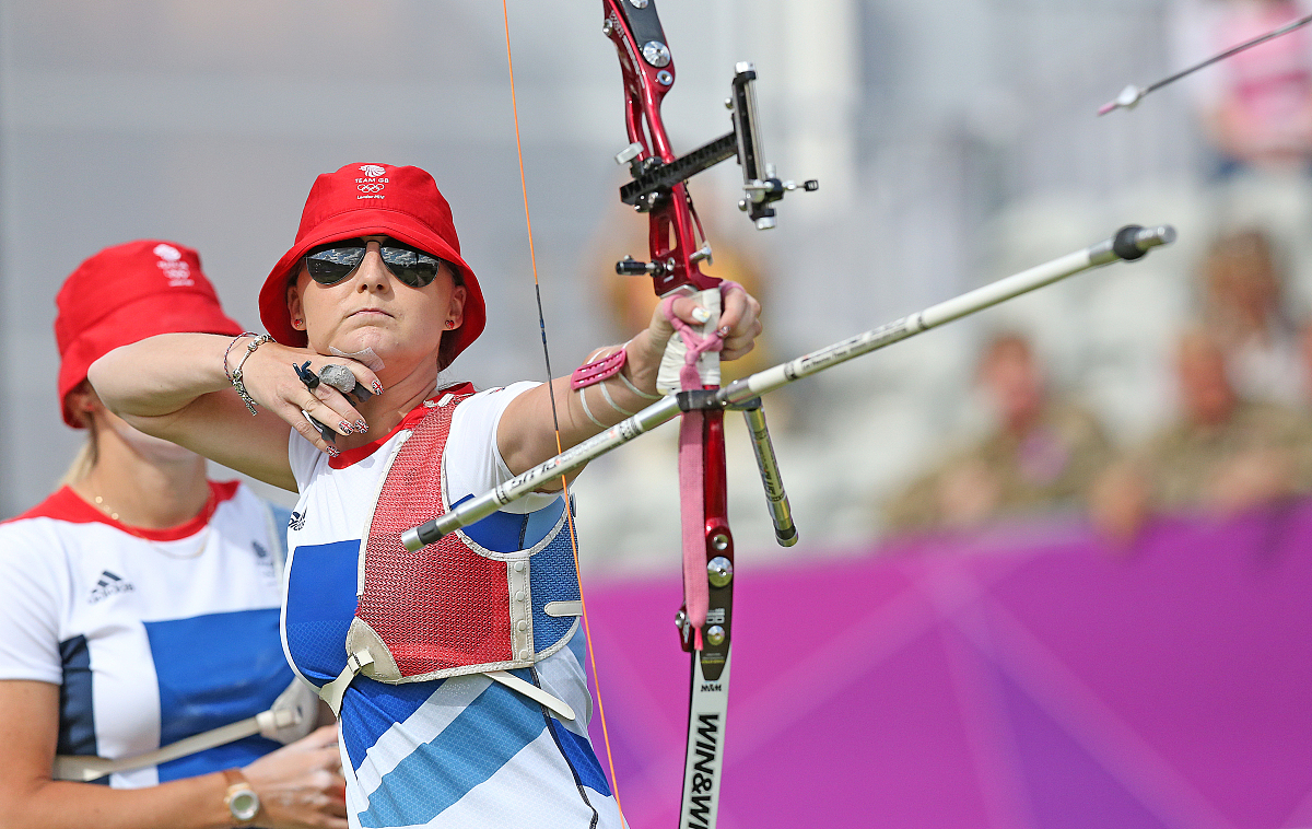 2012年7月29日,伦敦,2012伦敦奥运会次日射箭赛况.***_***great brita