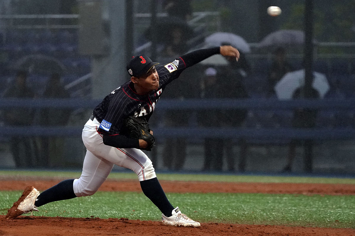 2019年9月2日,韩国,2019wbsc棒球u18世界杯b组,中国台北vs日本.gijang