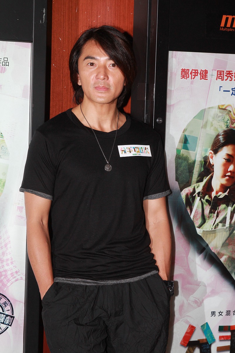 2014年8月3日,香港,电影《分手100次》谢票活动.***_*** , 郑伊健