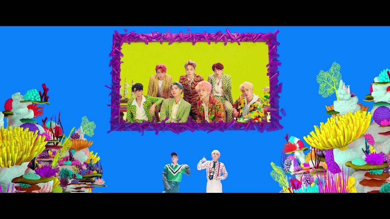 麻辣鸡助阵BTS的IDOL,特别版MV突破次元壁