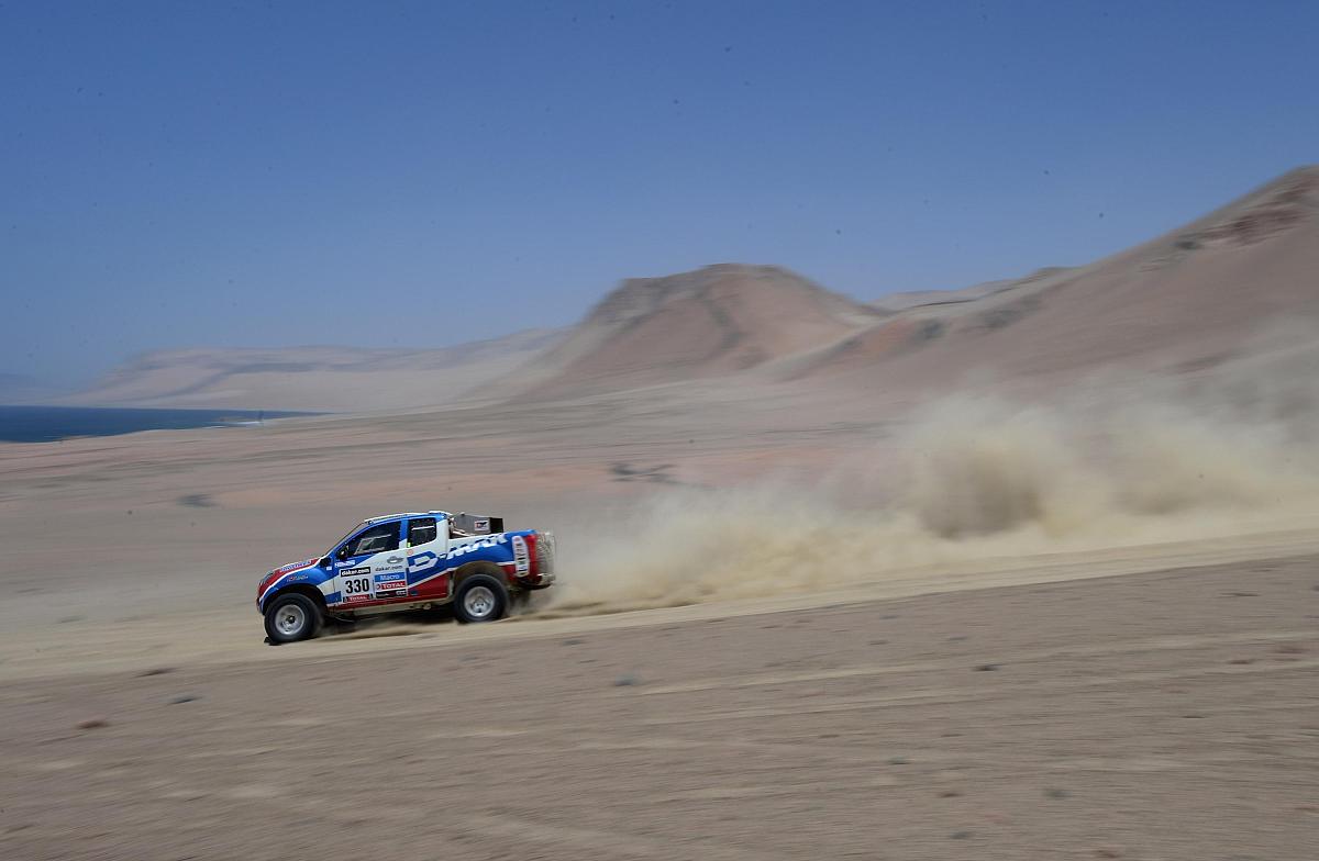 2013年1月7日,秘鲁,2013达喀尔拉力赛第3日赛况.***_***pisco, peru -