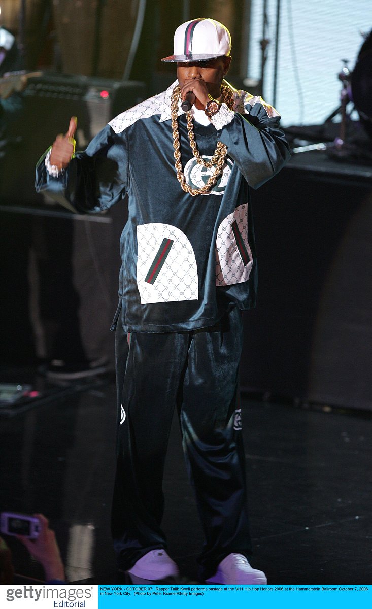 new york - october 07:  rapper talib kweli performs onstage at t