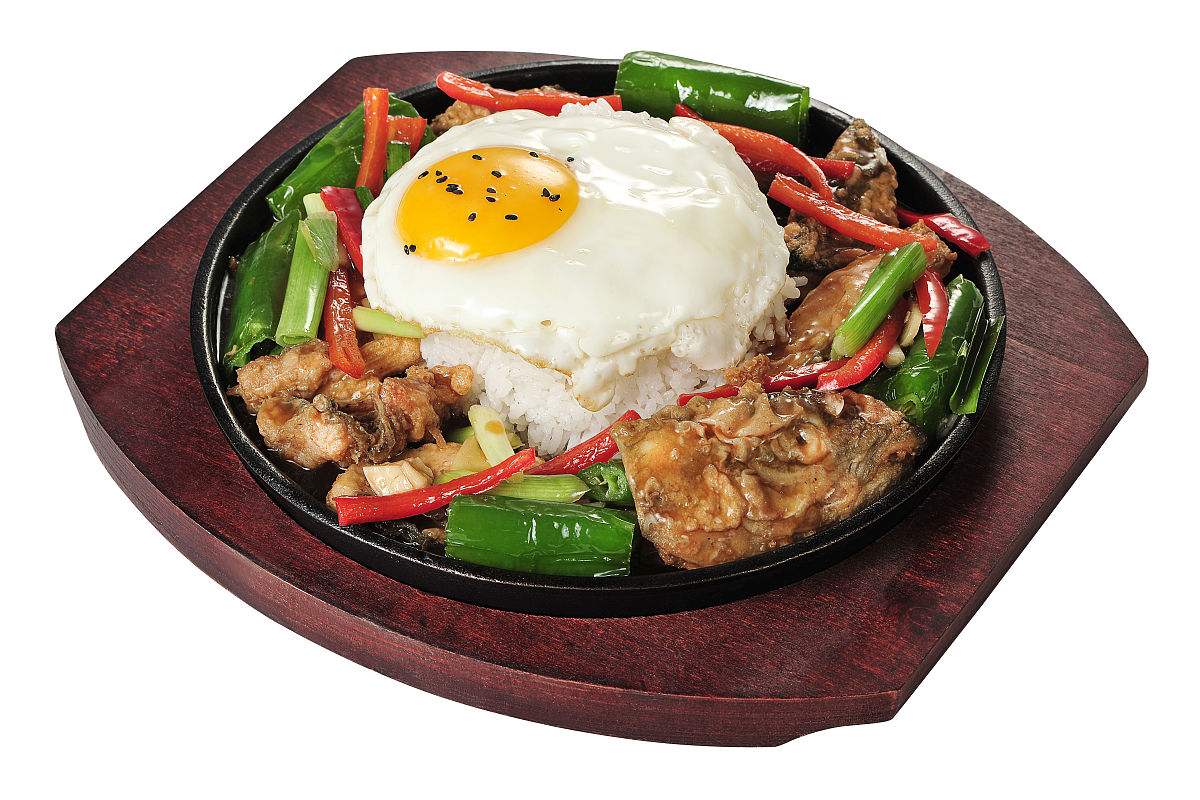 铁板饭,铁锅饭,多种类高清美食素材.