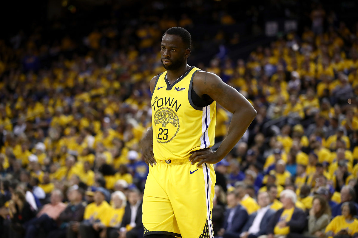 2019年4月15日,美国,18/19nba季后赛首轮g2,洛杉矶快船vs金州勇士.oak