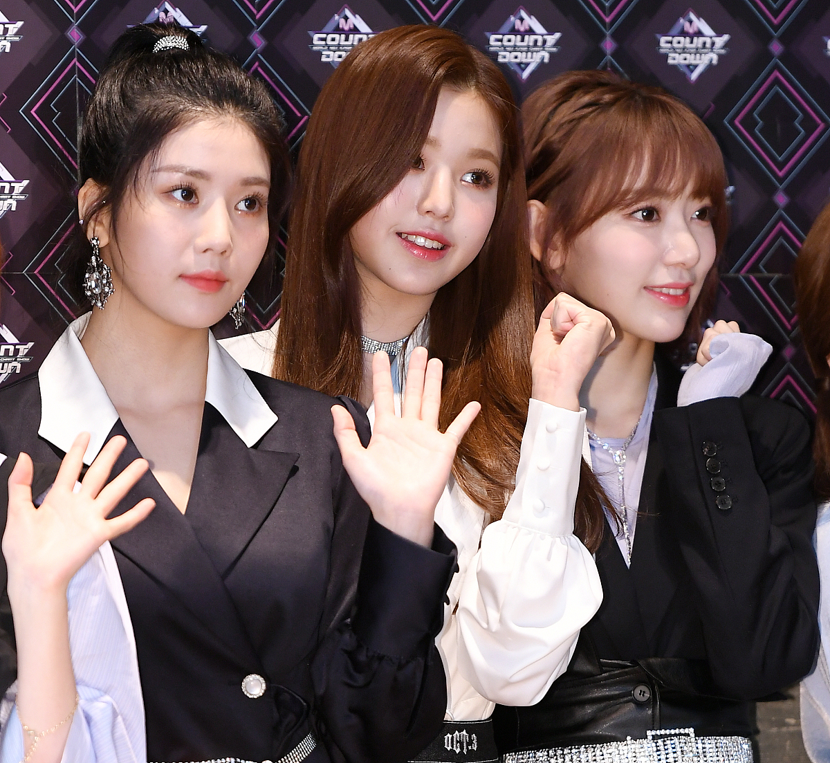 2018年11月15日,首尔,明星参加《m!countdown》 节目彩排.***_***iz*o