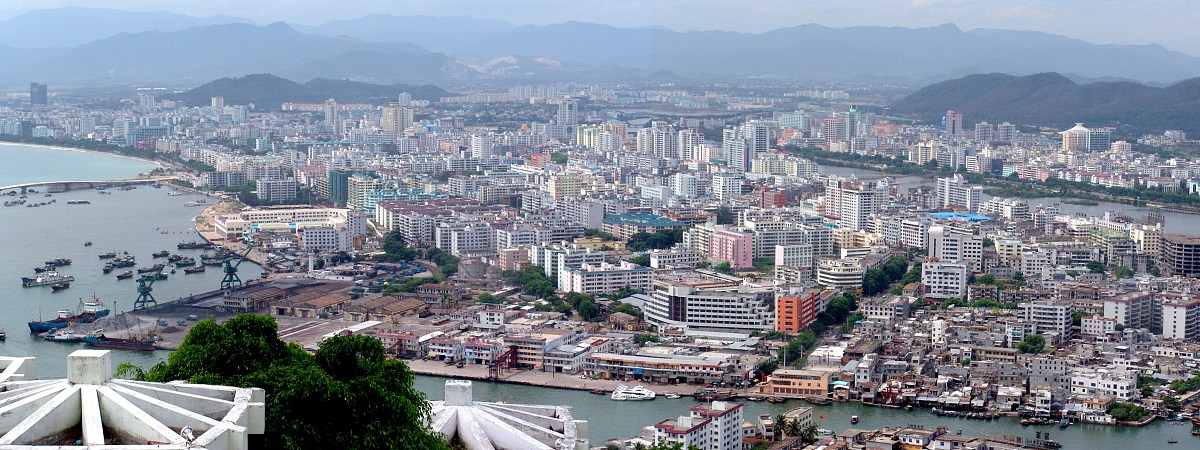 ***_***2007年06月18日, 海南岛,海南岛城市建筑群鸟瞰+++_+++国际旅