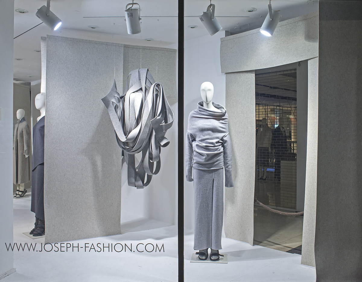 服装展示设计：展品陈列的几种主要形式