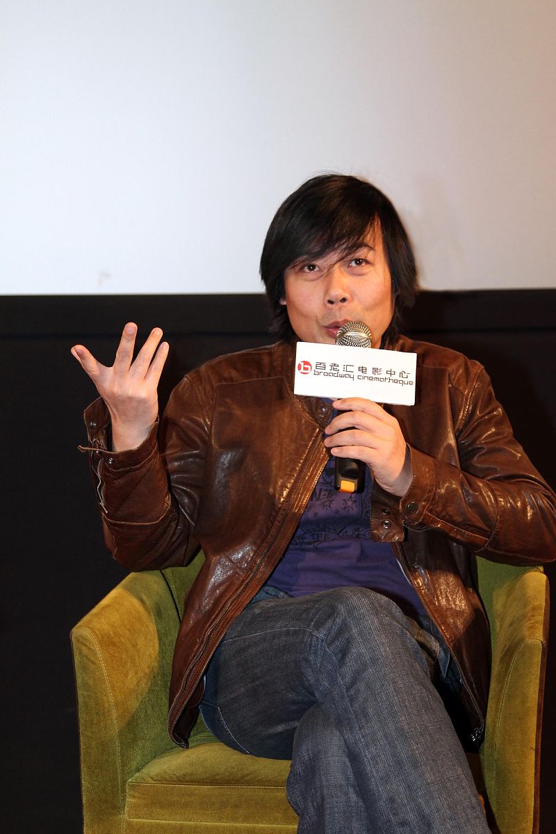 2011年4月17日,北京,电影《万有引力》导演赵天宇在当代moma百老汇电