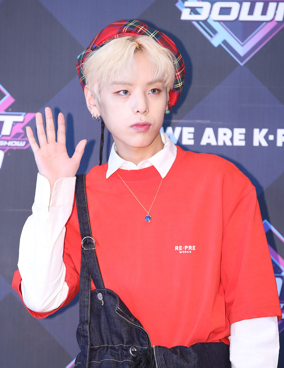 2019年9月19日,韩国首尔,明星参加《m! countdown》节目彩排.(=1)   =