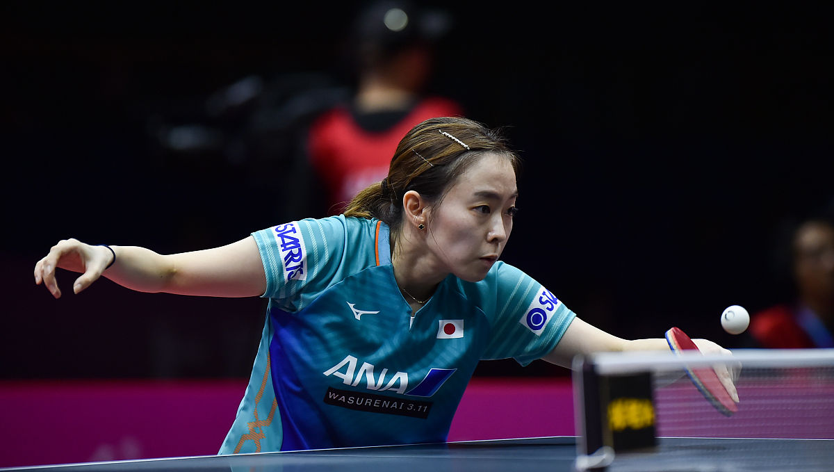 2019年10月19日,四川成都,2019国际乒联女子世界杯次日赛况.石川佳纯