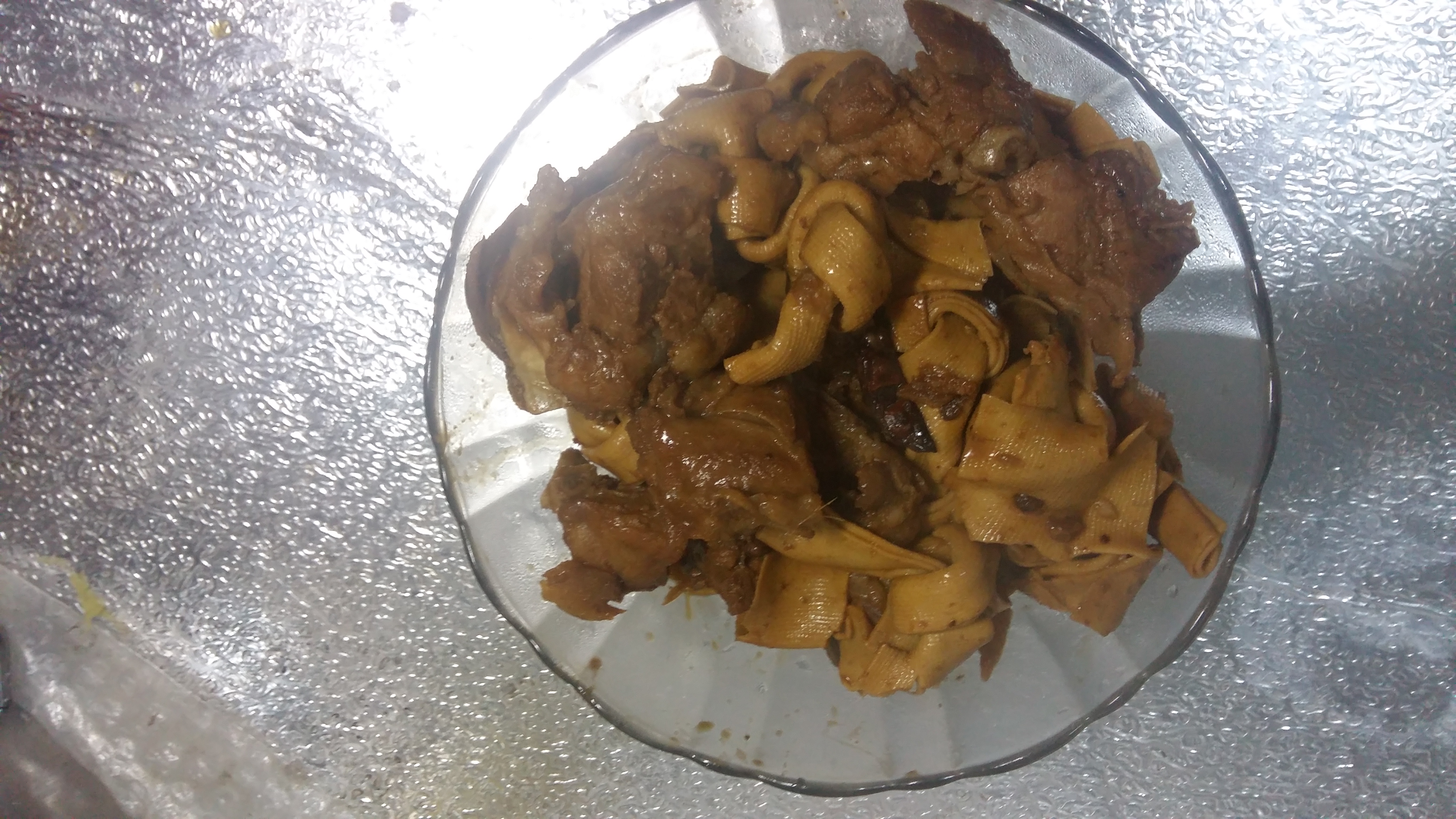 家常美食排骨烧千张结,这种做法才是最有营养又美味