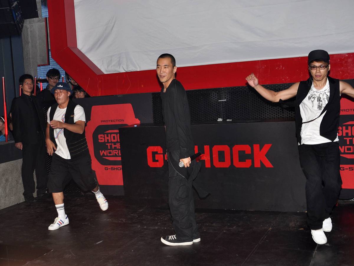 2010年9月15日,上海,运动腕表g-shock音乐派对在香港广场刘嘉玲的酒吧