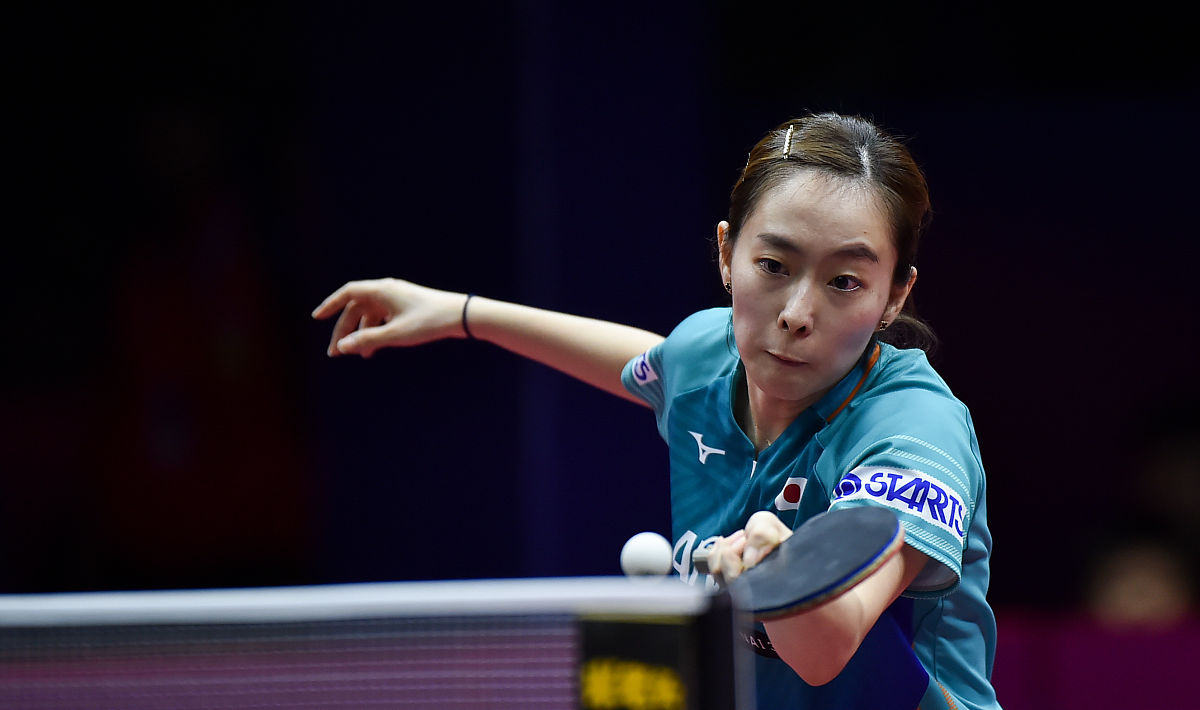 2019年10月19日,四川成都,2019国际乒联女子世界杯次日赛况.石川佳纯