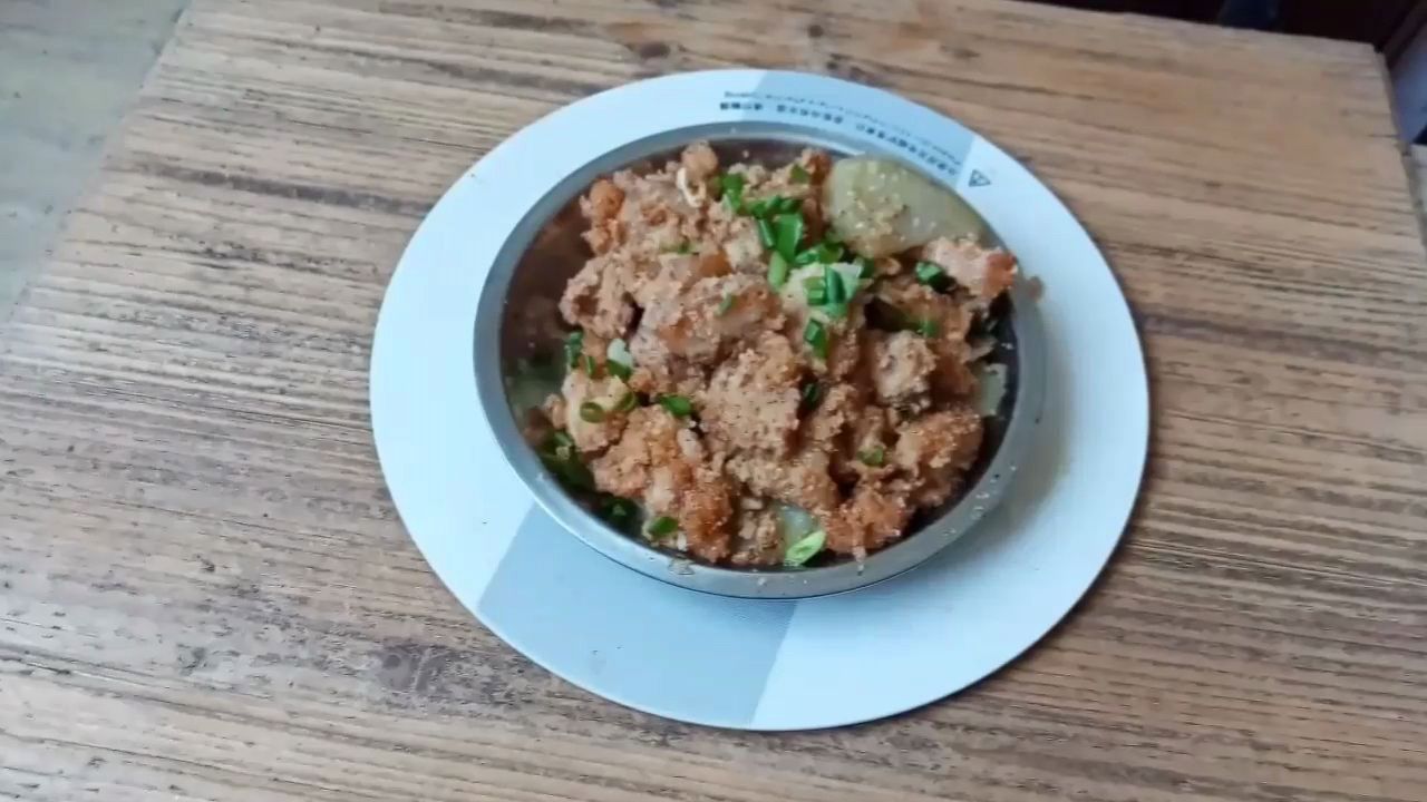 香酥又软糯的粉蒸肉,非常好吃,大人小孩都爱吃