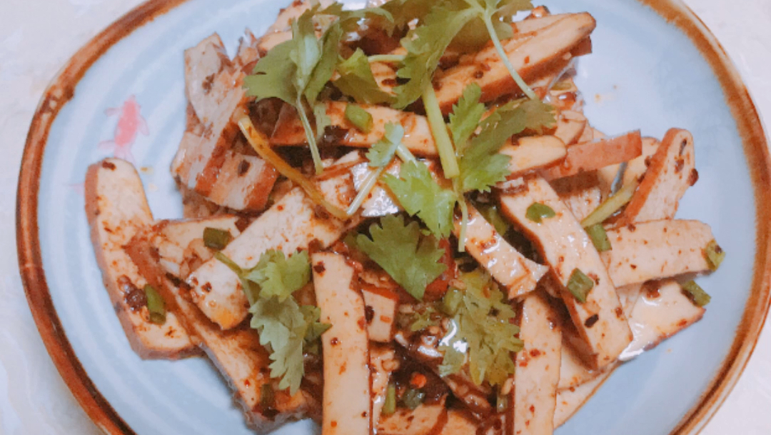 遵义板桥镇特色豆腐干凉拌着吃