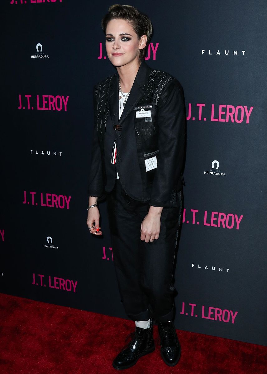 当地时间2019年4月24日,美国加州,明星出席《j.t. leroy》首映.hollyw