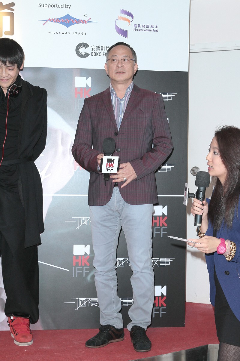 2013年3月26日,香港,电影《一个复杂故事》在香港举行首映礼.***_*** 