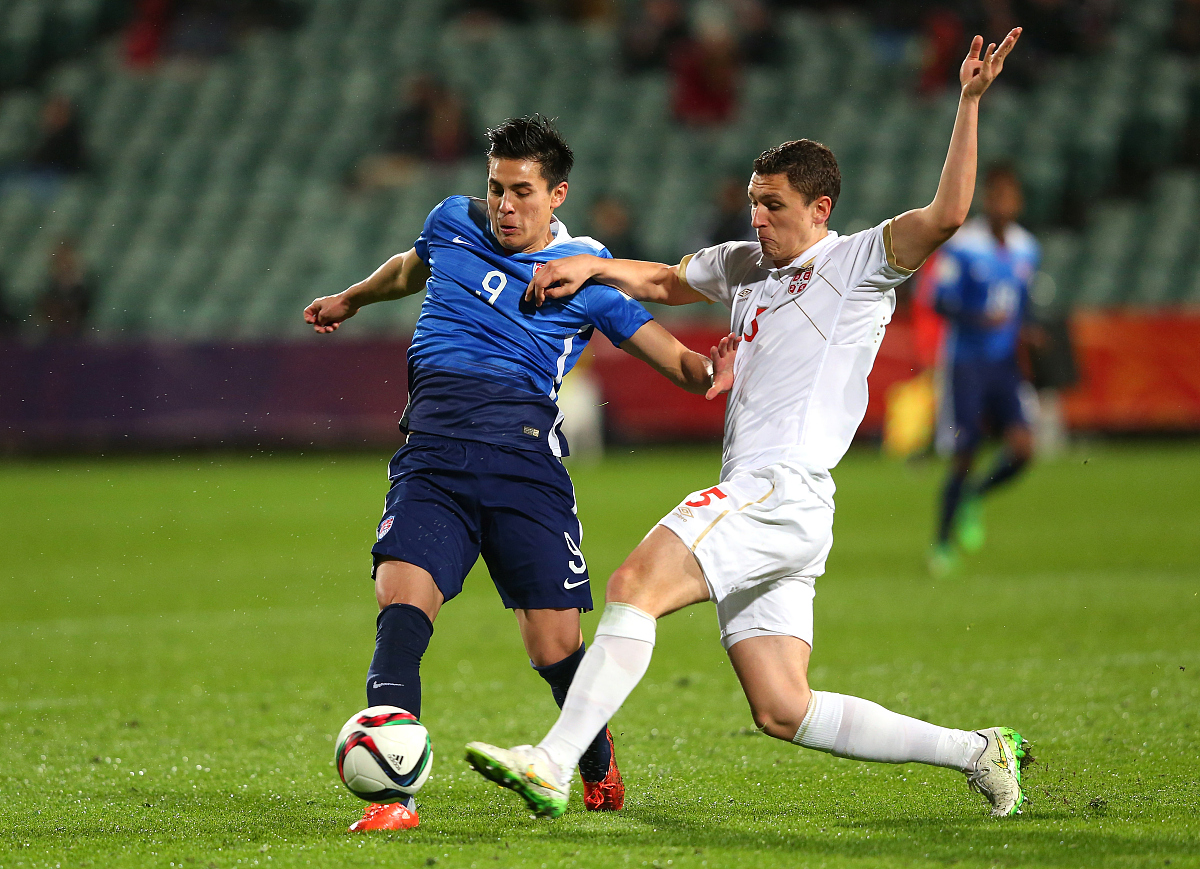 2015年6月14日,新西兰奥克兰,2015u20世界杯1/4决赛,美国0-0(点球5-6)