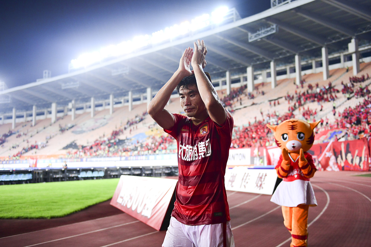 2017年8月5日,广州,2017中超第20轮,广州恒大淘宝3-0天津泰达,赛后谢