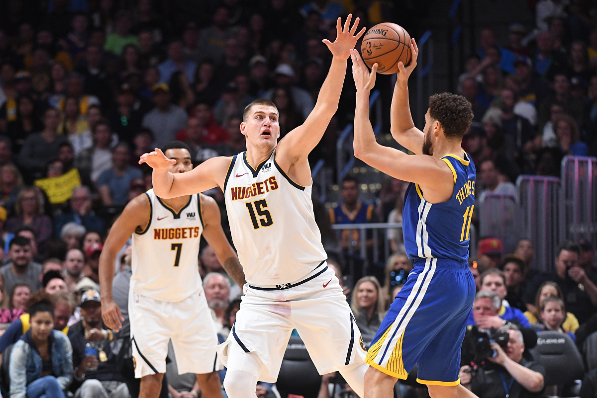 2018年10月21日,美国,18/19nba常规赛,金州勇士98-100丹佛掘金.***_**