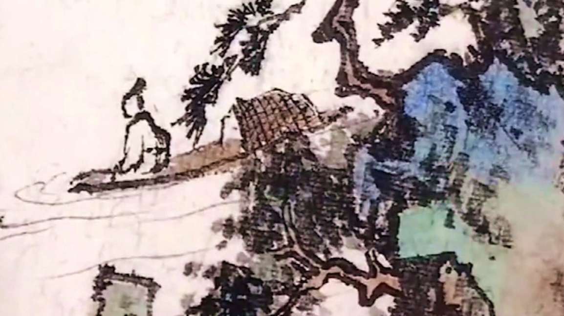 山水画的画法有哪些?不妨看看老师的绘画过程,清晰简单值得收藏