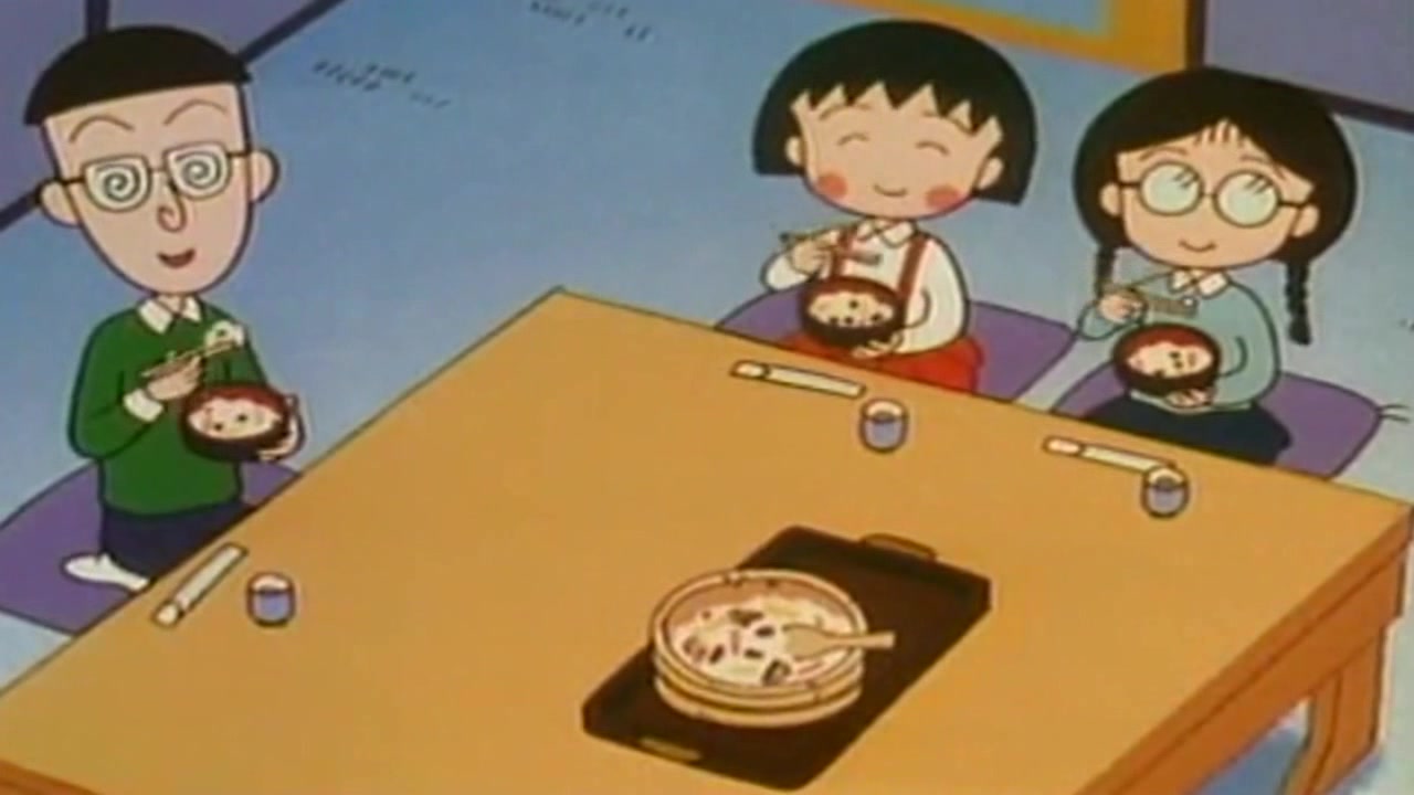 樱桃小丸子之丸尾家的寿司,儿童节就要这么庆祝,千万别客气!