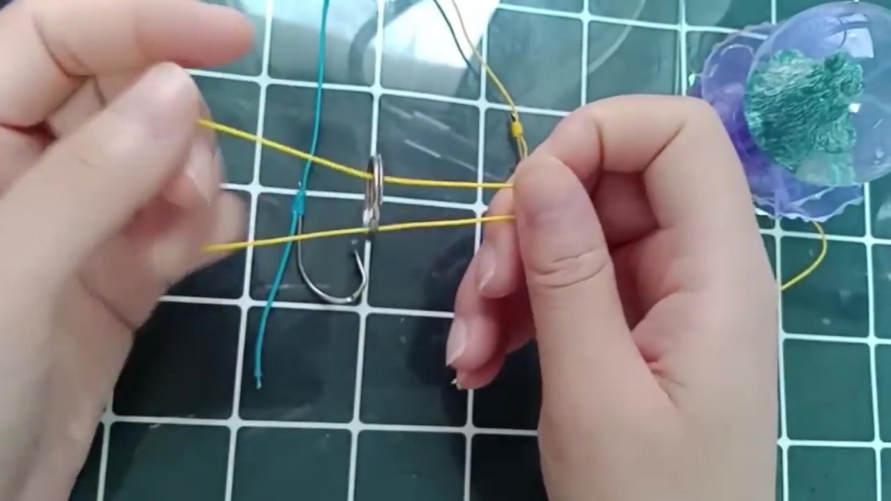 新手必会:这种方法打八字环的结,多大力鱼线都不会断