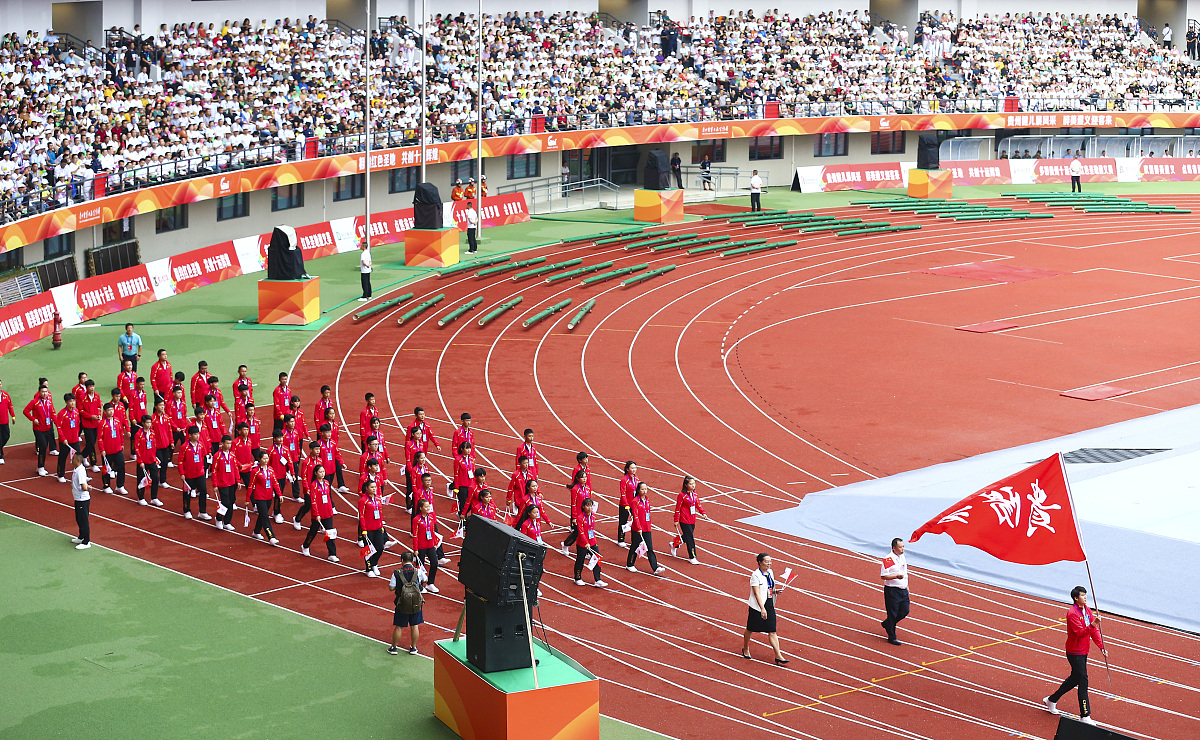 贵州省航空职业技术学校第七届运动会盛大开幕
