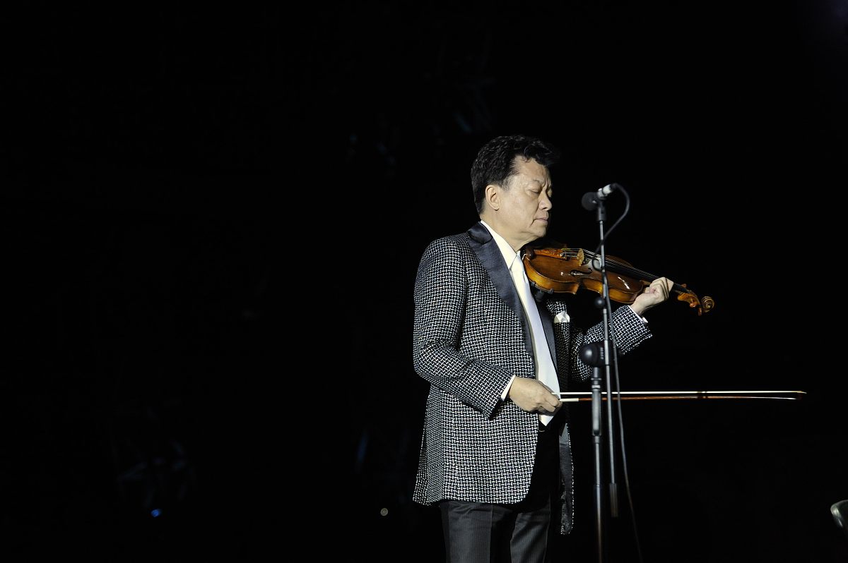 2008年9月26日,北京,国产音乐剧《蝶》举行原有版本的最后一场绝版演