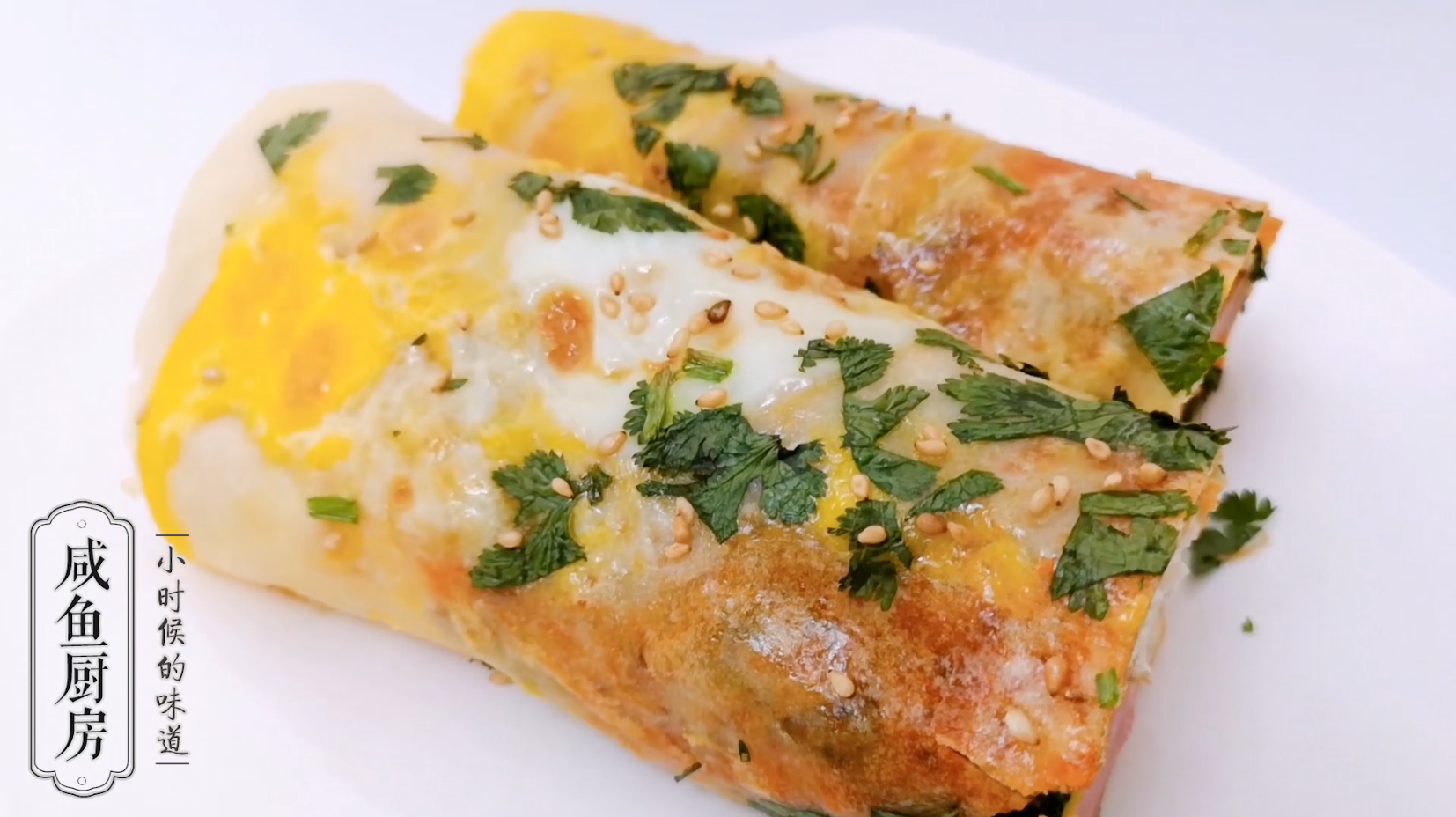 0失败率煎饼果子,做法简单,裹上一根油条,好吃到停不下来