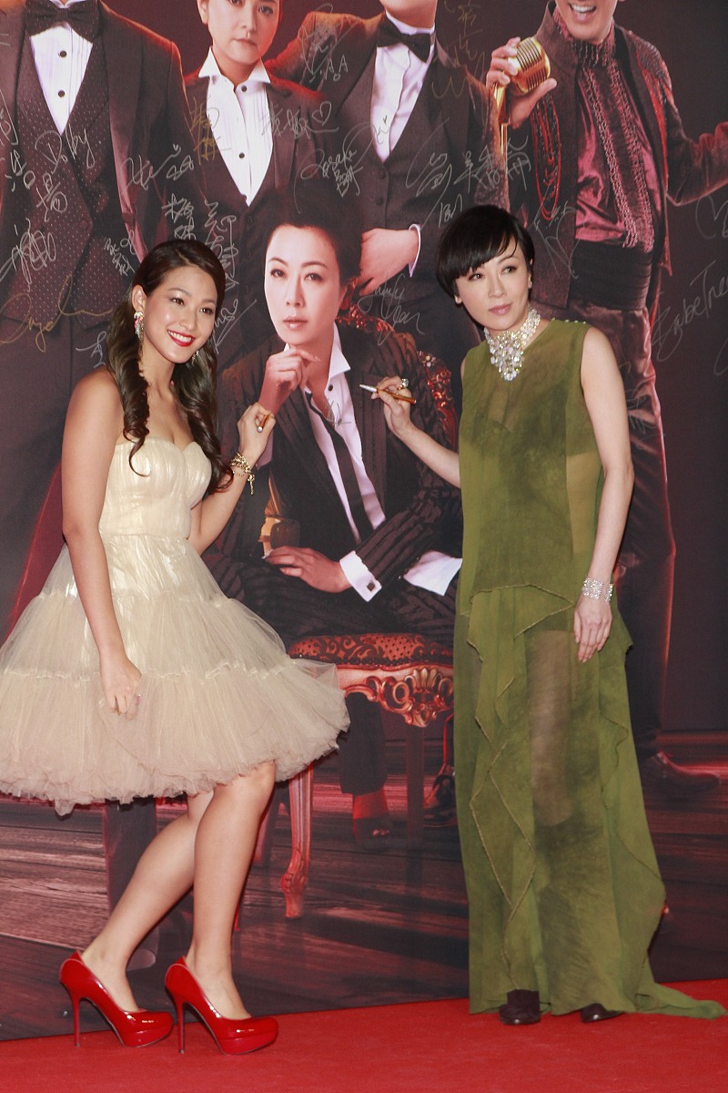 2014年4月19日,香港,无线剧集《女人俱乐部》的m club首映会.***_***