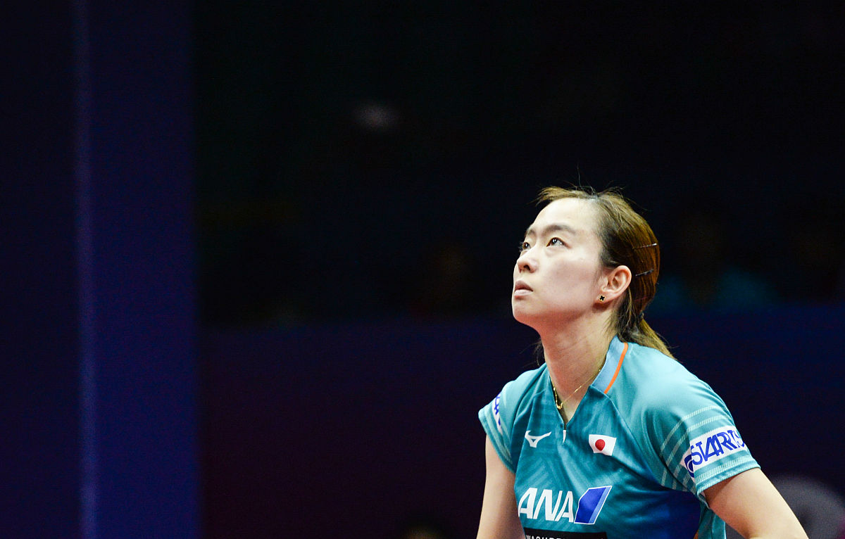 2019年10月19日,四川成都,2019国际乒联女子<strong>世界</strong>杯次日赛况.石川佳纯