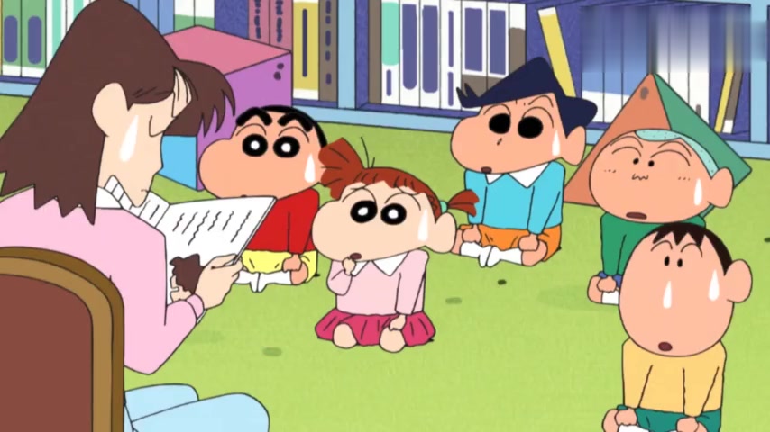 《蜡笔小新》用自己的真情将人鱼公主变成人类并与之约会!